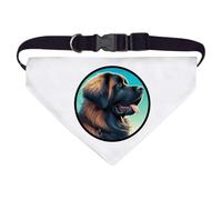 Azeeda Large 'Leonberger Dog Portrait' Dog/Cat/Pet Bandana (PD00071704)