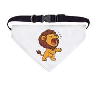 Azeeda Large 'Lion Roar' Dog/Cat/Pet Bandana (PD00072910)