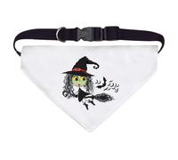 Azeeda Large 'Little Witch' Dog/Cat/Pet Bandana (PD00075472)