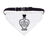 Azeeda Large 'Love Potion Bottle' Dog/Cat/Pet Bandana (PD00072834)