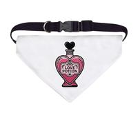 Azeeda Large 'Love Potion Bottle' Dog/Cat/Pet Bandana (PD00072836)