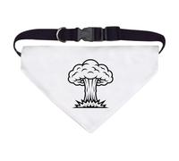 Azeeda Large 'Mushroom Cloud' Dog/Cat/Pet Bandana (PD00086374)