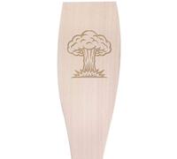 Azeeda Large 'Mushroom Cloud' Wooden Cooking Spatula (SA00029863)