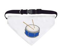 Azeeda Large 'Musical Drum Instrument' Dog/Cat/Pet Bandana (PD00066976)