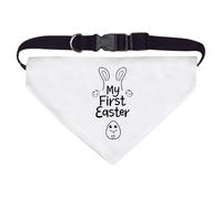 Azeeda Large 'My First Easter' Dog/Cat/Pet Bandana (PD00079038)