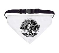Azeeda Large 'Mystical Willow Tree Spirit' Dog/Cat/Pet Bandana (PD00078430)