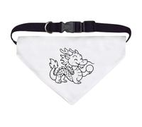 Azeeda Large 'Mythical Dragon' Dog/Cat/Pet Bandana (PD00073842)