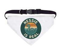 Azeeda Large 'Nessie Is Real' Dog/Cat/Pet Bandana (PD00070742)