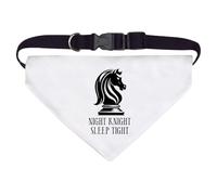Azeeda Large 'Night Knight Sleep Tight ' Dog/Cat/Pet Bandana (PD00069374)
