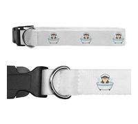 Azeeda Large 'Otter in Bubble Bath' Dog Collar (PR00078722)