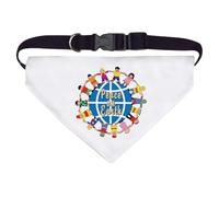 Azeeda Large 'Peace on Earth' Dog/Cat/Pet Bandana (PD00072968)