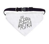 Azeeda Large 'Per Aspera ad Astra Motivational Text' Dog/Cat/Pet Bandana (PD00073664)