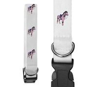 Azeeda Large 'Pink Pony ' Dog Collar (PR00071098)