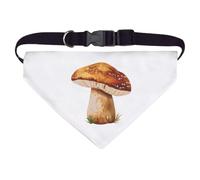 Azeeda Large 'Porcino Mushroom' Dog/Cat/Pet Bandana (PD00074546)