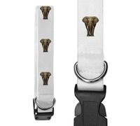 Azeeda Large 'Proud Elephant' Dog Collar (PR00070524)