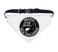 Azeeda Large 'Proud New Zealander' Dog/Cat/Pet Bandana (PD00066504)