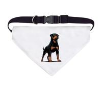Azeeda Large 'Proud Rottweiler' Dog/Cat/Pet Bandana (PD00072820)