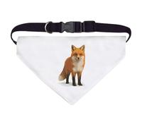 Azeeda Large 'Red Fox Standing In Snow' Dog/Cat/Pet Bandana (PD00070808)