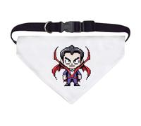 Azeeda Large 'Retro Game Style Vampire' Dog/Cat/Pet Bandana (PD00078134)