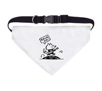 Azeeda Large 'Rock On Fox Playing Guitar' Dog/Cat/Pet Bandana (PD00067962)