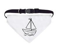 Azeeda Large 'Sail Boat Toy' Dog/Cat/Pet Bandana (PD00067422)