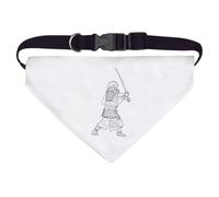Azeeda Large 'Samurai Warrior' Dog/Cat/Pet Bandana (PD00079332)