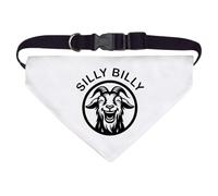 Azeeda Large 'Silly Billy Goat' Dog/Cat/Pet Bandana (PD00075654)