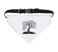 Azeeda Large 'Simple Tree with Grass' Dog/Cat/Pet Bandana (PD00072386)