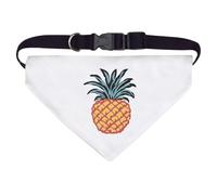 Azeeda Large 'Single Pineapple' Dog/Cat/Pet Bandana (PD00072186)