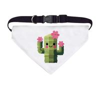 Azeeda Large 'Smiling Cactus Piñata' Dog/Cat/Pet Bandana (PD00070966)