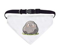 Azeeda Large 'Smiling Cartoon Rock' Dog/Cat/Pet Bandana (PD00077950)