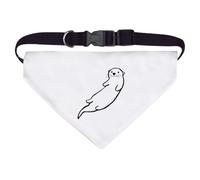Azeeda Large 'Smiling Otter' Dog/Cat/Pet Bandana (PD00072382)