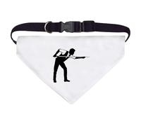 Azeeda Large 'Snooker Player' Dog/Cat/Pet Bandana (PD00075352)