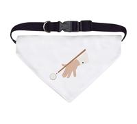 Azeeda Large 'Snooker Player Hand' Dog/Cat/Pet Bandana (PD00066904)