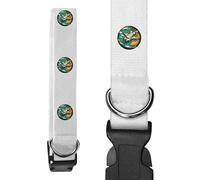Azeeda Large 'Space Shuttle Over Earth' Dog Collar (PR00079092)