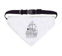 Azeeda Large 'Spanish Galleon' Dog/Cat/Pet Bandana (PD00083932)