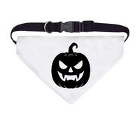 Azeeda Large 'Spooky Vampire Pumpkin Jack-O'-Lantern' Dog/Cat/Pet Bandana (PD00072574)