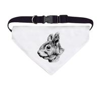 Azeeda Large 'Squirrel Portrait' Dog/Cat/Pet Bandana (PD00082308)