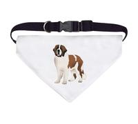 Azeeda Large 'St Bernard Dog Standing' Dog/Cat/Pet Bandana (PD00067152)