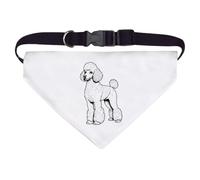 Azeeda Large 'Standard Poodle' Dog/Cat/Pet Bandana (PD00077590)