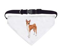Azeeda Large 'Standing Basenji Dog' Dog/Cat/Pet Bandana (PD00066728)