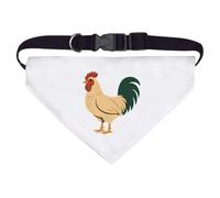 Azeeda Large 'Standing Rooster' Dog/Cat/Pet Bandana (PD00068764)