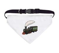 Azeeda Large 'Steam Train' Dog/Cat/Pet Bandana (PD00072244)