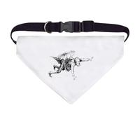 Azeeda Large 'Steampunk Flying Machine Man' Dog/Cat/Pet Bandana (PD00074068)