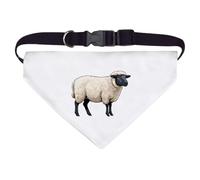 Azeeda Large 'Suffolk Sheep' Dog/Cat/Pet Bandana (PD00077930)