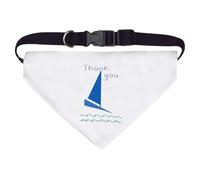 Azeeda Large 'Thank You For Your Help' Dog/Cat/Pet Bandana (PD00067980)