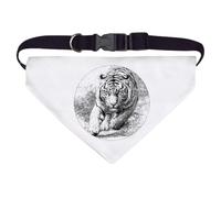 Azeeda Large 'Tiger Running' Dog/Cat/Pet Bandana (PD00069920)