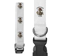 Azeeda Large 'Tired Dads Club' Dog Collar (PR00070952)