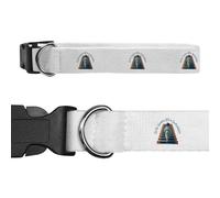 Azeeda Large 'Up The Wooden Hill' Dog Collar (PR00071890)