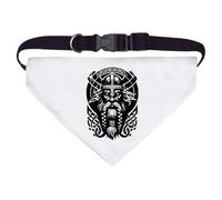 Azeeda Large 'Viking Portrait' Dog/Cat/Pet Bandana (PD00069806)